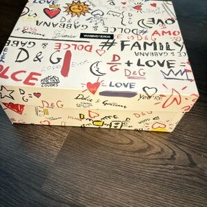 Dolce & Gabbana Multicolor Graffiti Box